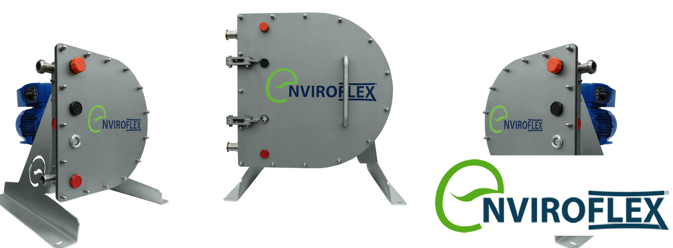 Imagen Máquinaria industrial con logo de Enviroflex Steknos